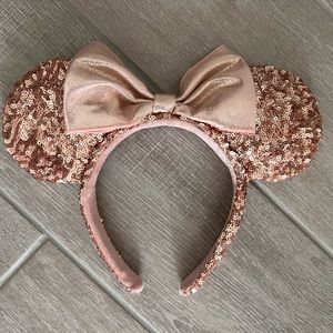 Rose Gold Disney parks Mickey ears
